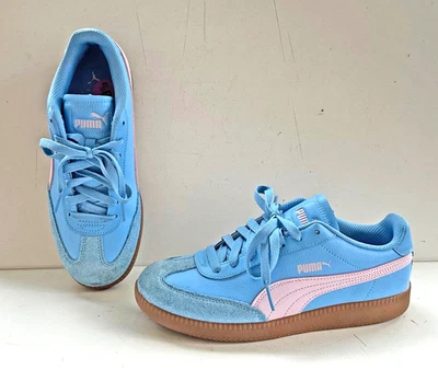 Puma Blue on Blue & White 401090-11 Sneakers Comfort Shoes Women's 8.5 - Image 1 of 4