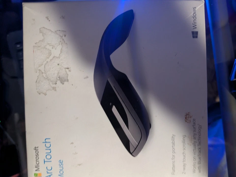 Genuine Microsoft Arc Touch Mouse Surface Wireless Bluetooth Model 1791 In BOX - Image 1 of 2