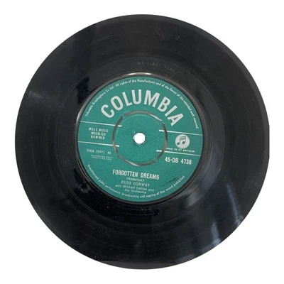 Russ Conway Forgotten Dreams Toy Balloons Columbia 45 Vinyl Single 1961 - Bild 1 von 2