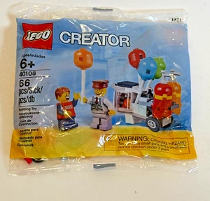 40108 LEGO CREATOR: Balloon Cart NEW SEALED POLYBAG MODULAR CITY TOWN FAIR SET - Picture 1 of 2