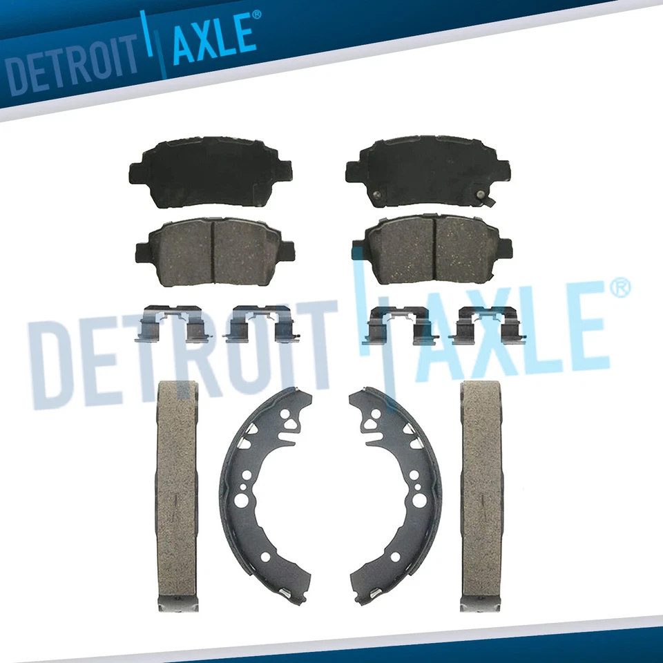 Комплект передних керамических тормозных колодок задних колодок для Toyota Echo 2001 2002 2003 2004 2005 годов выпуска - Изображение 1 из 4
