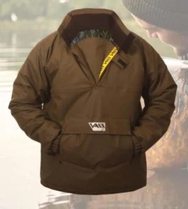 Abbigliamento Vass-Tex Team Vass 175 invernale foderato impermeabile smock kaki/pesca - Foto 1 di 4