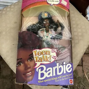 Barbie Teen Talk African American Talking Doll Mattel 1991 - Picture 1 of 5
