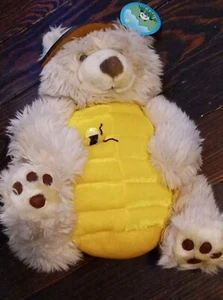 Peek-a-Boo Toys Honigbär mit Bienen Plüsch Stofftier Imker Neu mit Etikett - Bild 1 von 6