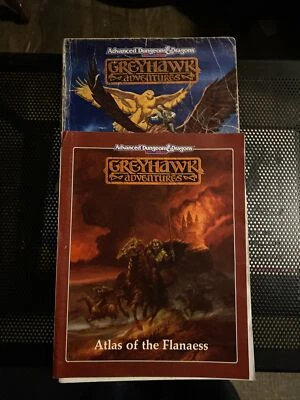 Lot of 2 Dungeons & Dragons Greyhawk Adventures From the Ashes Atlas Flanaess - Image 1 of 4