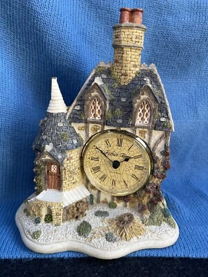 Collectible Vtg Father Time Farmhouse Clock Hand Made Hand Painted Lon Hebert - Image 1 of 4