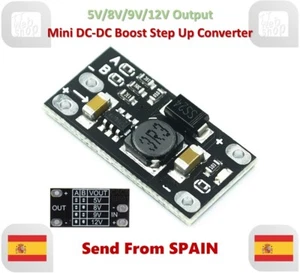 Mini DC-DC Boost Step Up Converter Board Module 3.7V to 5V 8V 9V 12V Output - Imagen 1 de 8