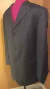 Giacca Tuta Luca Savoni Italia Cecchi Paolo Super 100's 46L Blazer Lana Uomo Cappotto - Foto 1 di 12