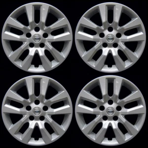 Hubcap Set Nissan Altima 2013-2018 - Genuine Factory OEM 16-Inch Silver 53088 - Picture 1 of 6