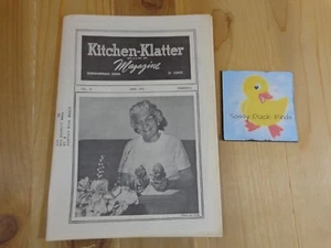 Kitchen Klatter Magazin Juni 1972 Geschichte der Küche Warum zum Vatertag - Bild 1 von 10