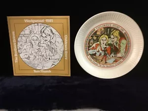 Wedgwood Children’s Story 6” Plate_”TOM THUMB”_IN BOX_1981_ Excel_SHIPS FREE - Imagen 1 de 7