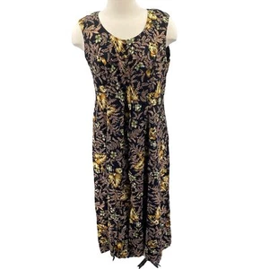 Vintage Jamie Brooke floral cottage prairie midi dress size 14 Large Xlarge Y2K - Picture 1 of 11