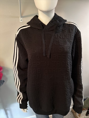 VETEMENTS Felpa con cappuccio Preloved uomo LG Adidas nera
