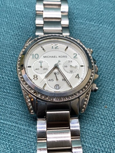 Michael Kors MK5165 analogico donna tono argento vedi foto per condizioni