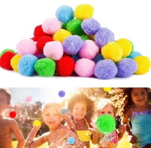 72 Pcs Reusable Water Balls - Absorbent Splash Soaker Ball for Water Fight So... - Picture 1 of 7