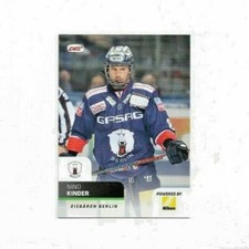 DEL Playercard 18/19 - Nino Kinder - Polar Bears Berlin #454 - RC - Winnipeg Ice