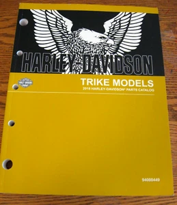 2018 Harley-Davidson TRIKE Parts Catalog Free Wheeler FLRT Xlnt OEM - Picture 1 of 1