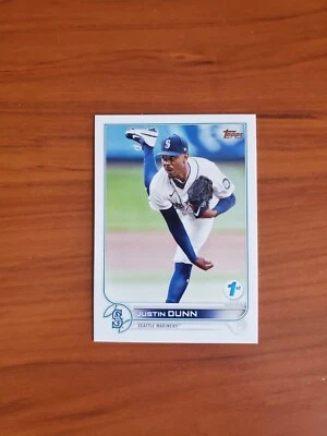 Justin Dunn - 2022 Topps Series One 1st Edition #185 - MARINERS - Image 1 of 2