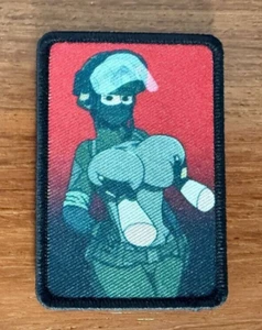 Tactical Russian Military Patch Girl Soldier Design by Korps Vyshivaniya - Picture 1 of 1