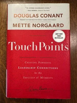 SIGNED TouchPoints by Douglas Conant & Mette Norgaard (2011, HC) FIRST EDITION - Image 1 of 4