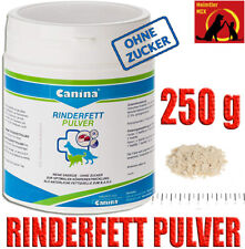 Canina Pharma Rinderfettpulver 250 g Rinderfett Pulver BARF für Hunde und Katzen