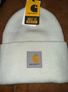 Carhartt Men's Knit Cuffed Beanie Jade One Size - Picture 1 of 2