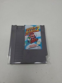 Super Mario Bros. 2 Brothers Nintendo NES Cartridge Cart AUTHENTIC! TESTED 