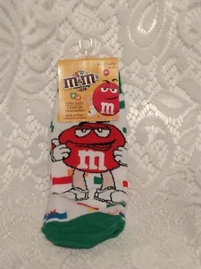 M & M One Pair of Socks Size 9 to 11 Colorful Cheerful tblcf1 - Picture 1 of 12