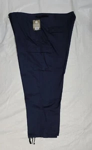 BDU Navy Blue Pants 6 Pocket Cargo Army Twill ROTHCO 6XL - Picture 1 of 4