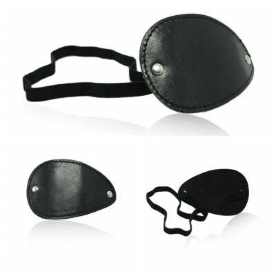 DIY Cosplay Mask Leather Eye Patch Cover Fashion Eyepatch Festival Supplies