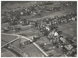 ZZ-3119 / Neuhaus am Rennweg foto imagen aérea 18 x 13 cm aprox. 1938 - Imagen 1 de 2