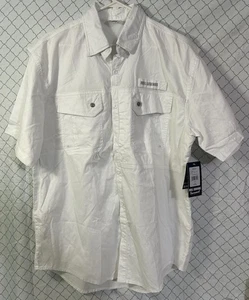 REEL LEGENDS Fishing Shirt Large White NWT Bonito Tournament Series Fathers Dad - Picture 1 of 19