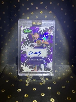 2024 Ethan Holliday Wildcard Splat 2/2 PRC Auto !!! - Image 1 of 2