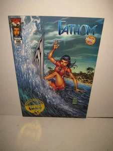 Fathom #10 Perfect 10 Dynamic Forces Gold Foil Cover Variant 1999 Top Cow - Picture 1 of 2