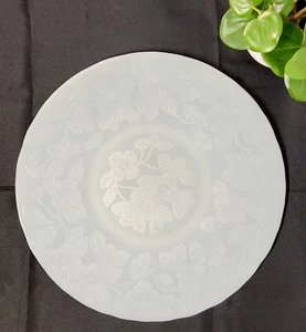 Vintage MacBeth Evans Salver Monax Opalescent Dogwood Serving Plate 11 1/2” - Picture 1 of 4