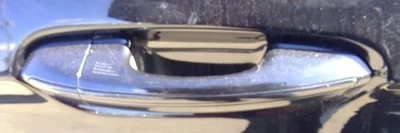 15-19 2020 21 22 23 24 Ford Edge Rear Passenger Right RH Door Handle in UM Black Foto 1 de 4