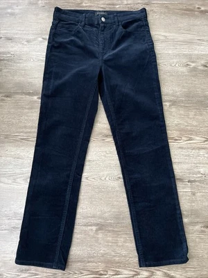 Pantalón Club Monaco Tobillo Recto Pana Mujer 27 Azul Oscuro Foto 1 de 4