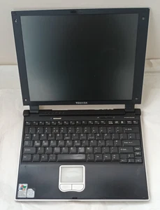 Toshiba Portege P2000 PP200E Laptop Notebook 12.1" XP TWO LAPTOPS (1 WORKING) - Picture 1 of 24