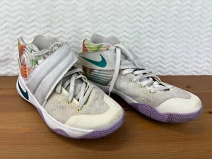 Nike Kyrie 2 Easter Mens Basketball Shoes Sz 8.5 Trashed Used Worn Sneaker - Picture 1 of 16