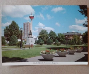 Kanada "Calgary" Central Park mit Turm unbenutzt - Bild 1 von 2