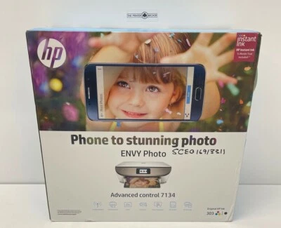 HP ENVY Photo 7134 A4 Colour Multifunction Inkjet Printer Z3M48B - Image 1 of 4