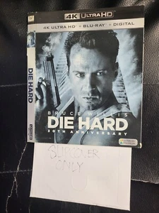 PLS READ/ Die Hard 30th Anniversary/ SLIPCOVER ONLY / NO MOVIE/ FAIR CONDITION - Picture 1 of 2