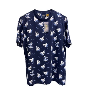 Polo Ralph Lauren Polo Bear Short Sleeve Tee Blue Windsurfer Classic XXL $65 - Picture 1 of 4