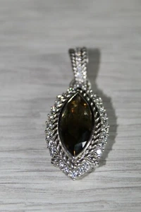 Judith Ripka Sterling Marquesa Cuarzo y Potenciador Diamonique - Imagen 1 de 3