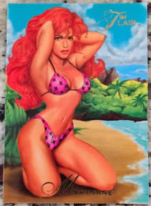 Peter Meets Mary Jane Watson 1994 Marvel Fleer Flair Card #24 Spider-Man  (YY)