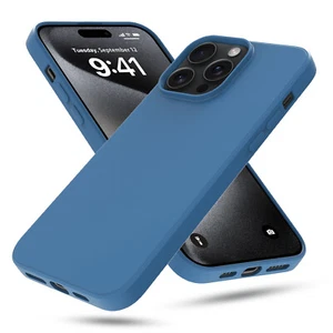 Funda delgada a prueba de golpes para iPhone 15 Pro Max,15 Pro,15 Plus - Imagen 1 de 63