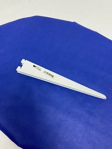Pair of KV Knape & Vogt 10-1/2" White Shelf Brackets for 12” Shelves - Picture 1 of 5