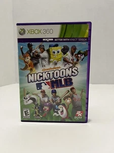 NICKTOONS MLB Xbox 360 2011 CIB 2K Complete - Picture 1 of 5