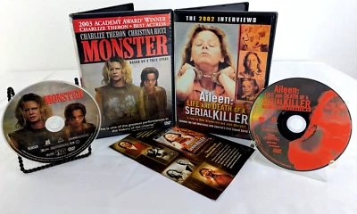 Monster - DVD Charlize Theron Serial Killer Aileen Real Life Documentary LOT - Image 1 of 4