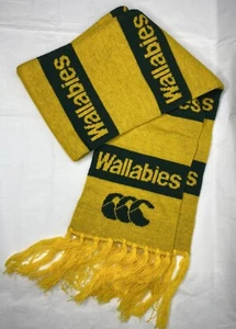 AUSTRALIA Wallabies Rugby Union Scarf by Canterbury War Cry Very Clean! - Picture 1 of 7
